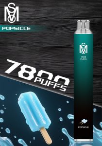 MSO爅嘶一次性電子煙 新款大容量7800 Puffs 拋棄式電子煙 香度提高30%-VAKA糖果雲煙館