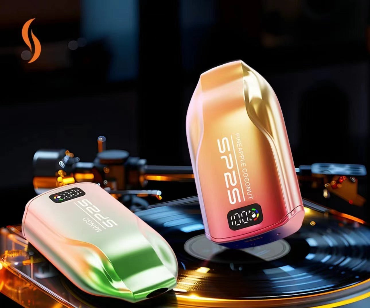 SP2拋棄式 12000口  擁有發光顯示屏 可充電電子煙 30ml超大容量-VAKA糖果雲煙館