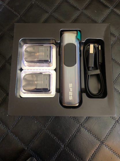 SP2S天王星注油主機套裝（附贈2顆空倉）-具有LCD彩色顯示屏-天王星小煙機-高功率電子主機+多當調節-VAKA糖果雲煙館