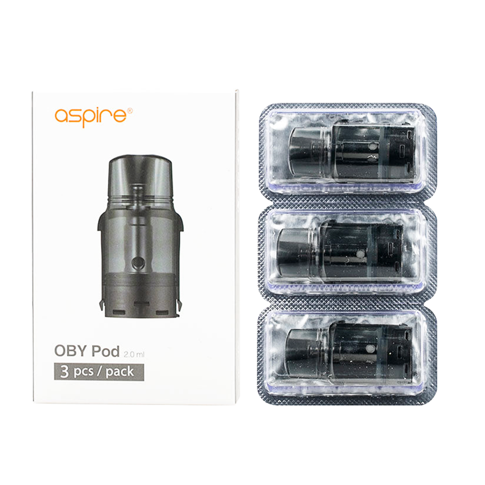 Aspire OBY 原廠空倉煙彈｜原裝專用替彈2ml/3顆裝-VAKA糖果雲煙館