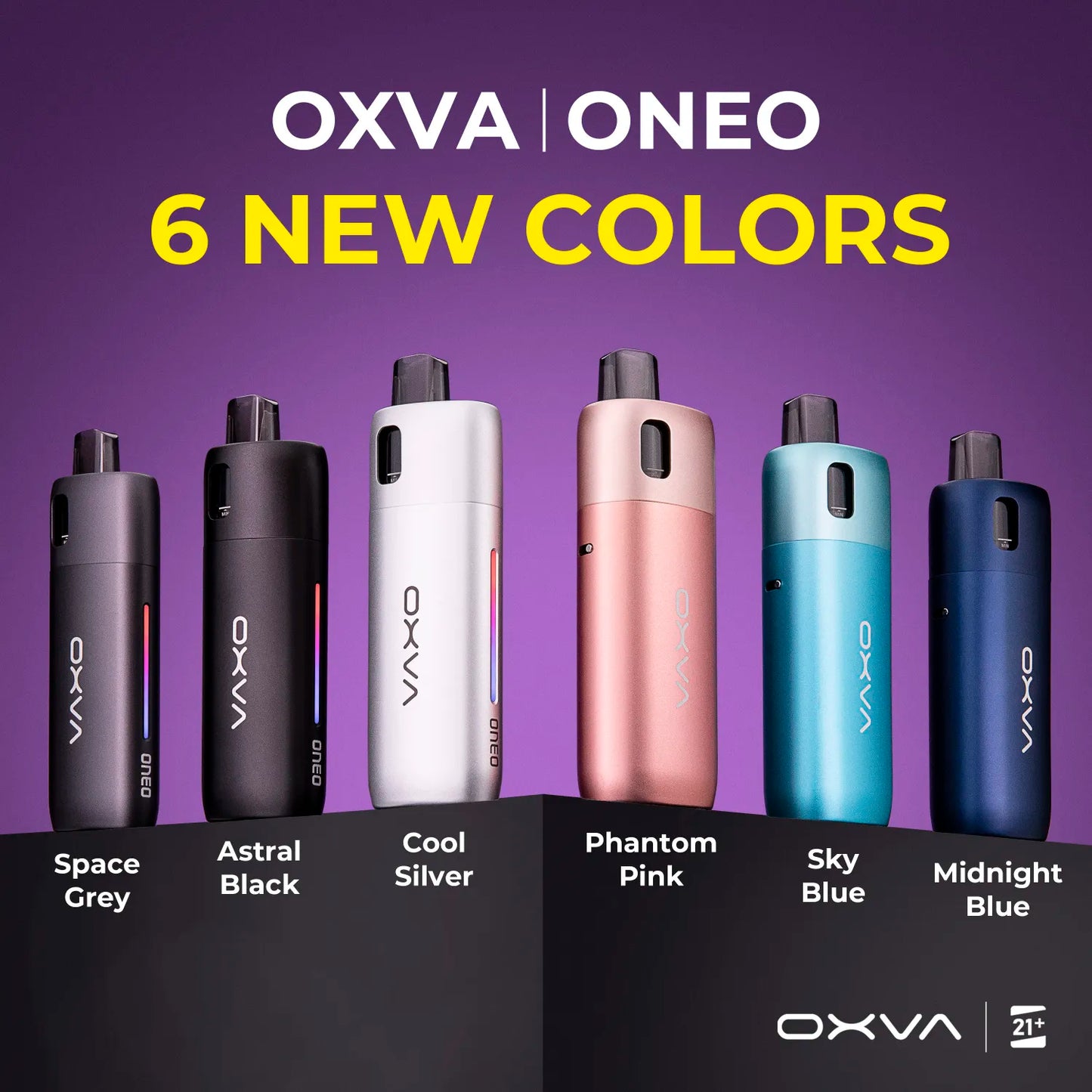OXVA ONEO奥尼奥主機套裝（功率40W）-VAKA糖果雲煙館
