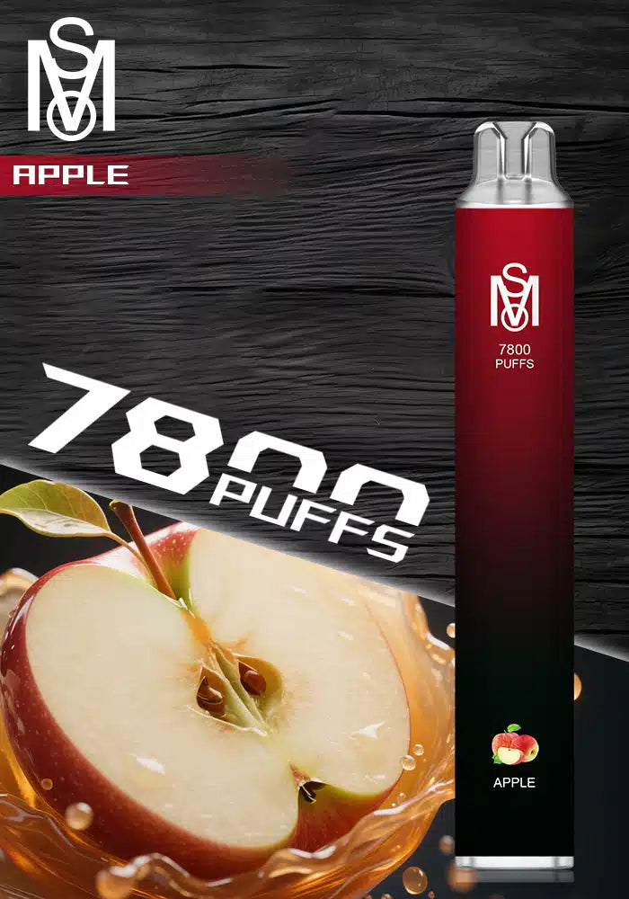 MSO爅嘶一次性電子煙 新款大容量7800 Puffs 拋棄式電子煙 香度提高30%-VAKA糖果雲煙館